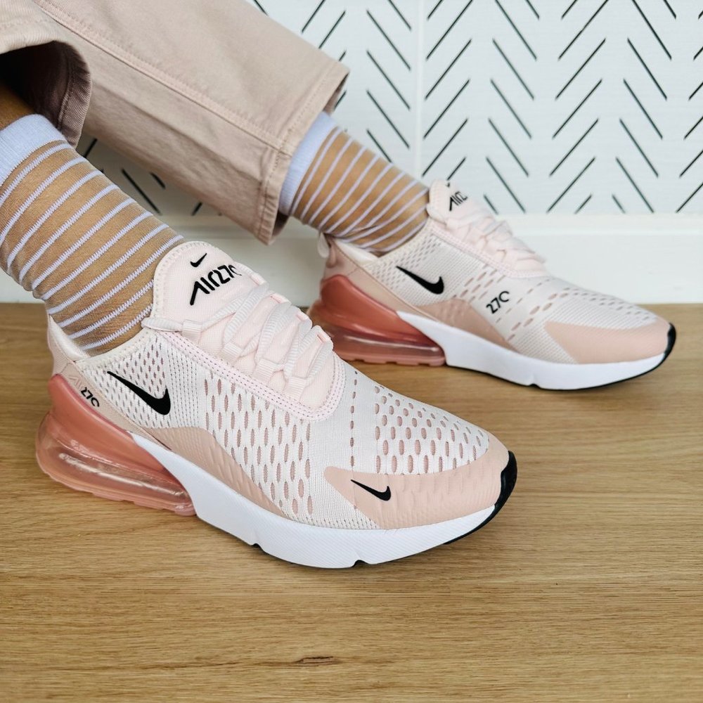 🤩NEW Size 6 Women's comfort shoes Nike Air Max 270 Soft Pink AH6789-604 sneaker